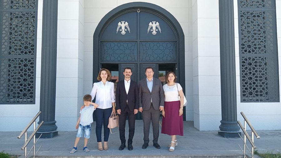 Cumhuriyet Savcısı Şaban Kurtoğlu ve Hakime Tuğçe Kurtoğlu’ndan Kaymakamımız Ekrem Çeçen’e Veda Ziyareti